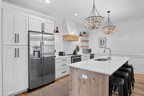 Fridge, microwave, oven, stovetop - Private Pool | Walk to Beach | (Santa Rosa Beach)
