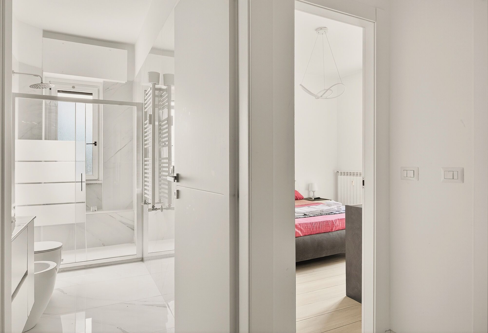 2 habitaciones y ropa de cama 