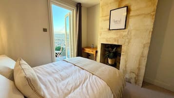 Deluxe-Apartment, Balkon, Stadtblick