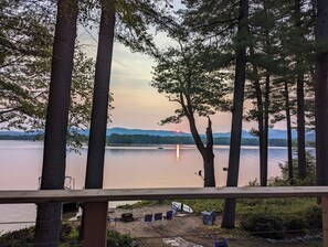 Property grounds - Kezar Lakefront Home: 2 Boat Dock & Hot Tub (Lovell)