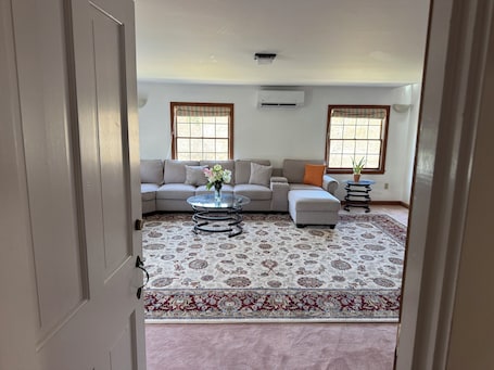 Living area. Experience comfort in our Danvers, MA 3-bedroom