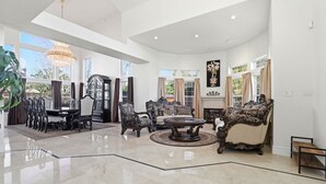 Interior - Luxury Mediterranean Villa w/ Pool - Sleeps 10 (Morgan Hill)