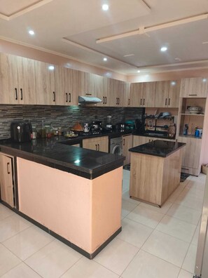 Apartemen Keluarga, pemandangan kebun | Dapur pribadi