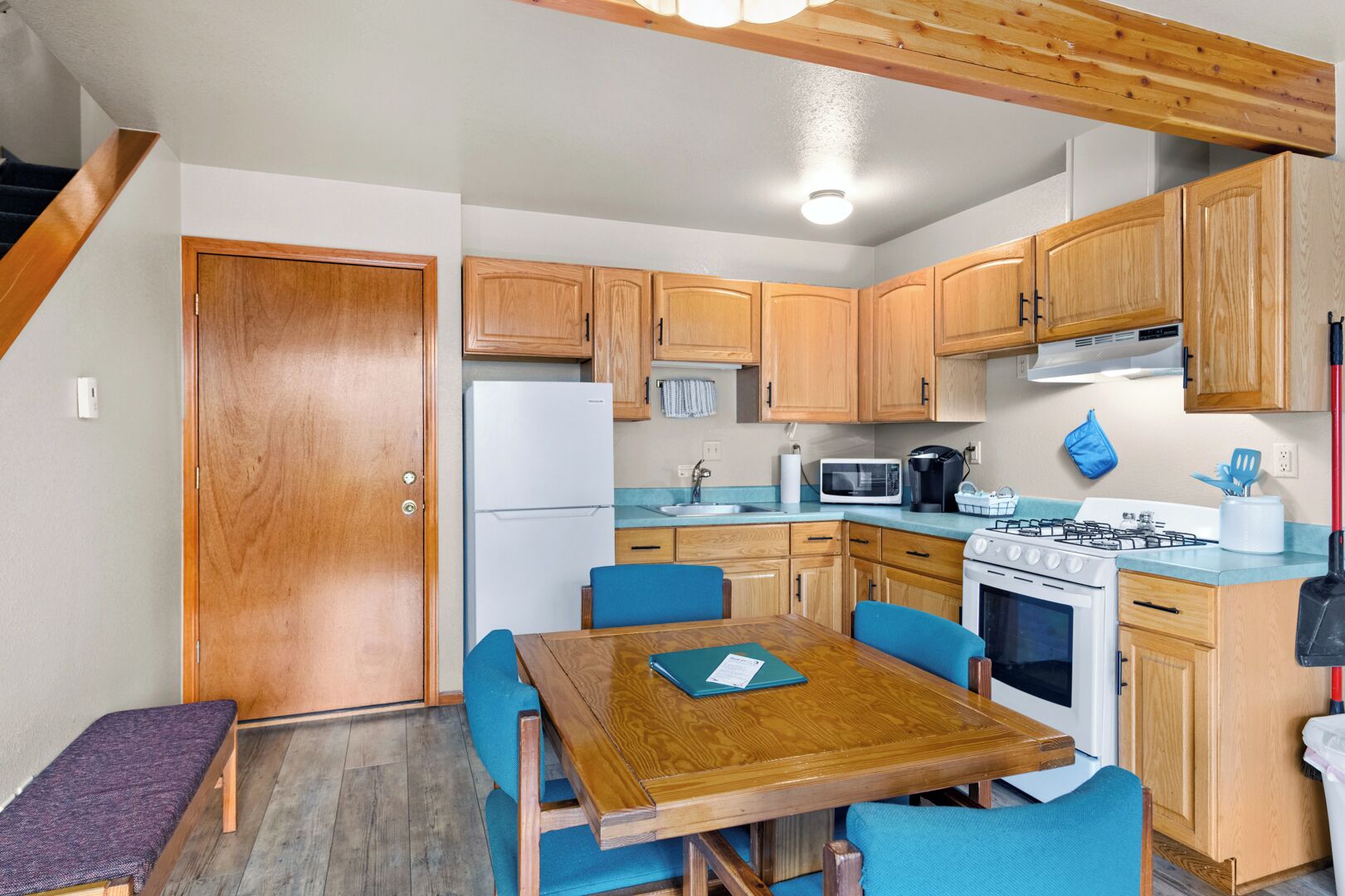 Microwave, oven, stovetop