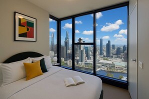 1 bedroom, iron/ironing board, WiFi, bed sheets - Skyline on 568 Collins 1B1B (Melbourne)