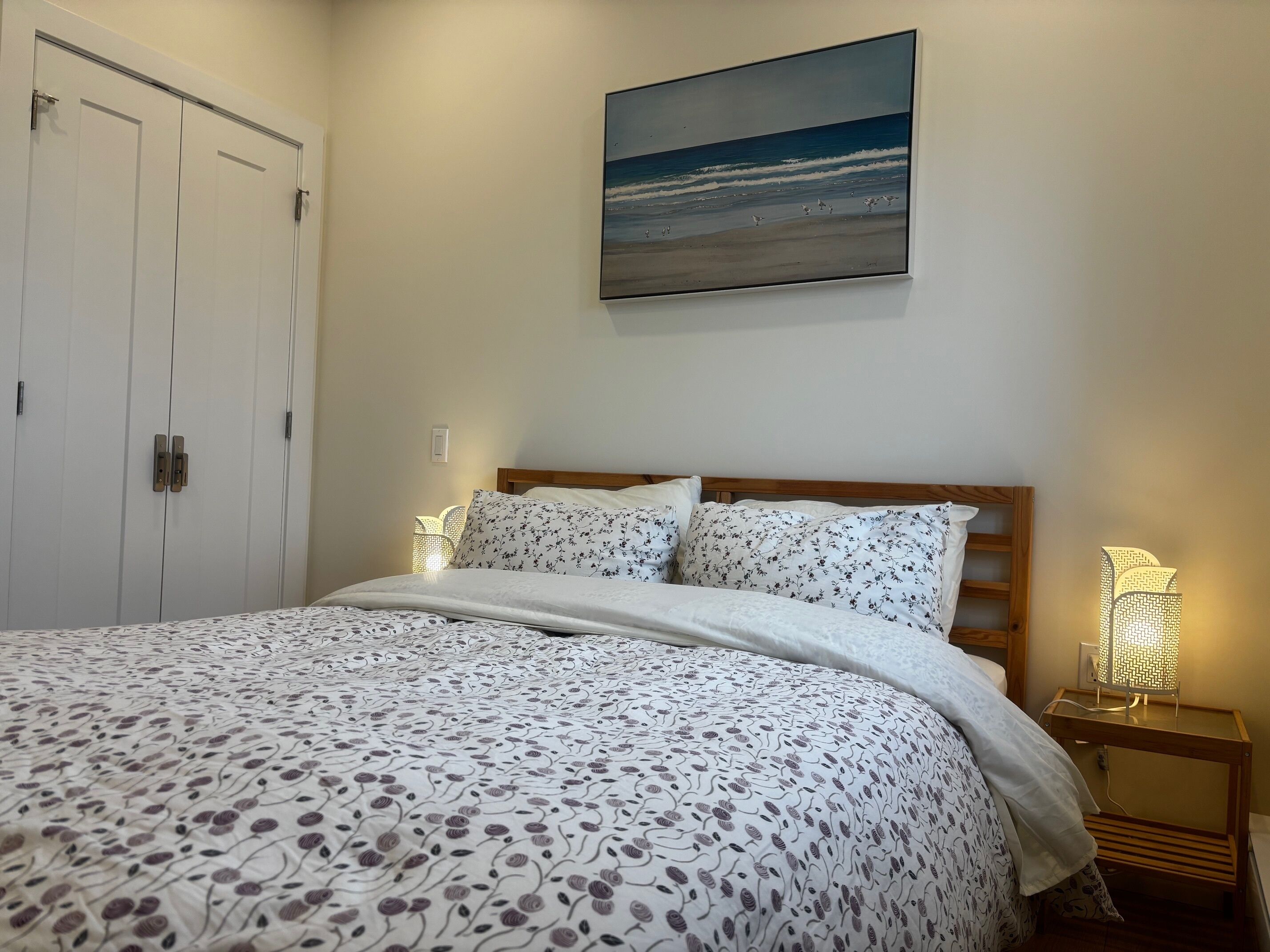 2 chambres, fer et planche à repasser, Wi-Fi, draps fournis