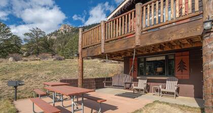 Our lower chalet sleeps up to 6, and has epic views of the continental divide!