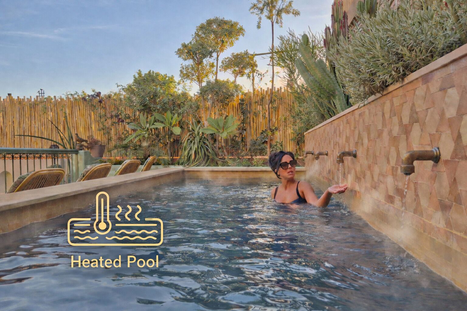 Alberca al aire libre