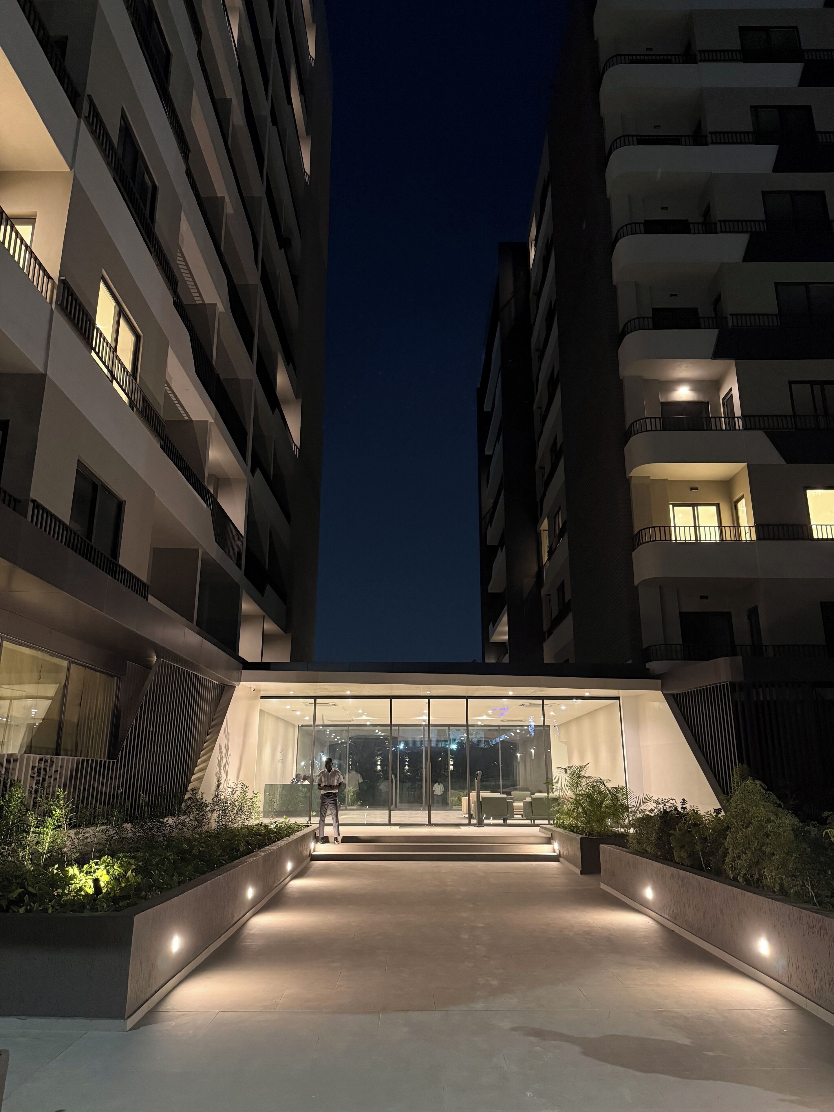 Façade de l’hébergement 