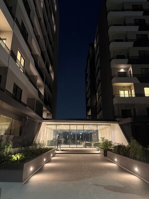 Fachada de la propiedad