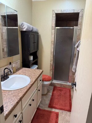 Towels, soap, shampoo, toilet paper - Welcoming Family Home in Amarillo, Texas (Amarillo)