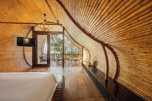 Gallery Double Room | View from room - The Peak Sanctuary - Dien Tien Mountain (Phu Quoc)