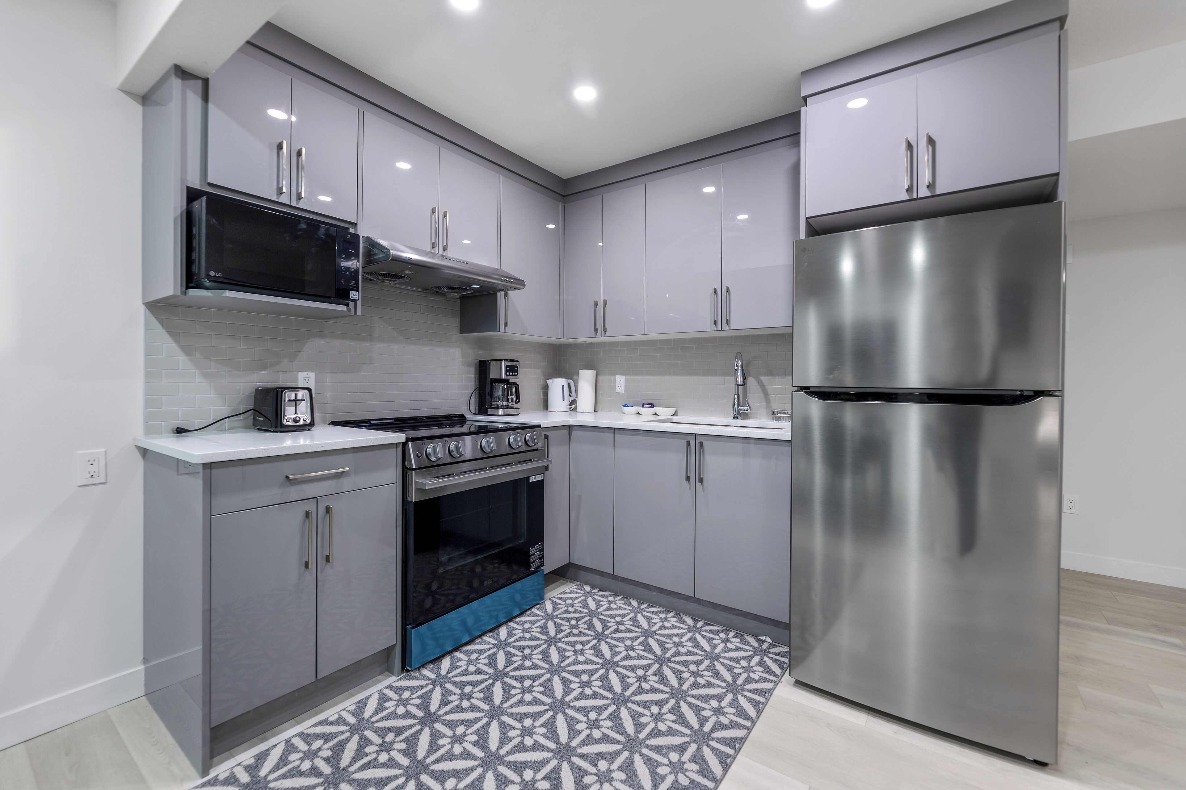 Microwave, oven, stovetop