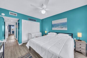 2 bedrooms, desk, iron/ironing board, free WiFi - Beachfront condo with pool, private balcony, perfect for families. (Gulf Shores)
