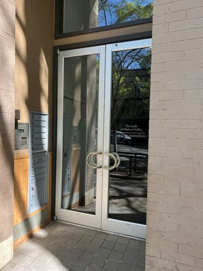 Exterior detail - Downtown GVL Loft-Style Condo in Historic Building (Greenville)