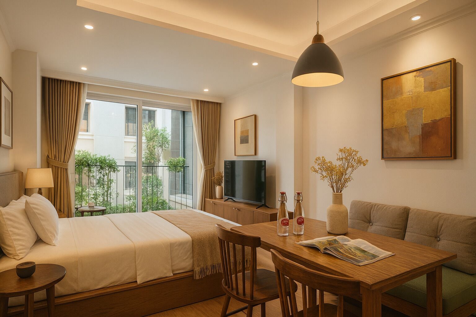 Frette Italian sheets, premium bedding, down duvets, memory-foam beds