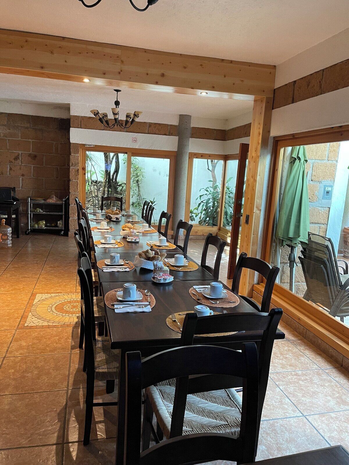 Free daily full breakfast