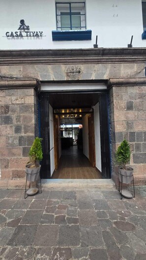 Facciata della struttura