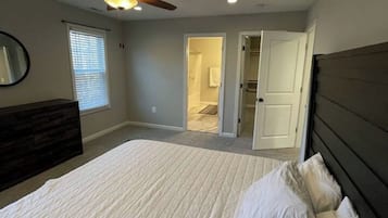 4 bedrooms, iron/ironing board, travel crib, WiFi