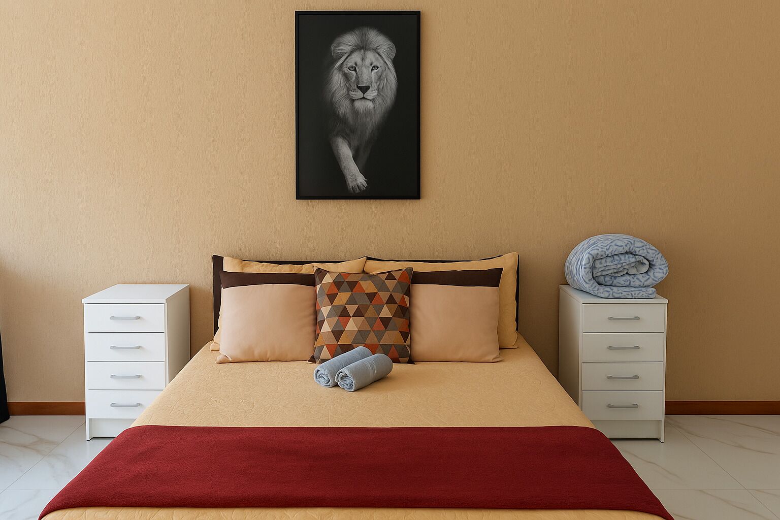 1 Schlafzimmer, Internetzugang, Bettwäsche