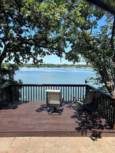 inexpensive lakeside retreat . borders the state bike trail and  private dock