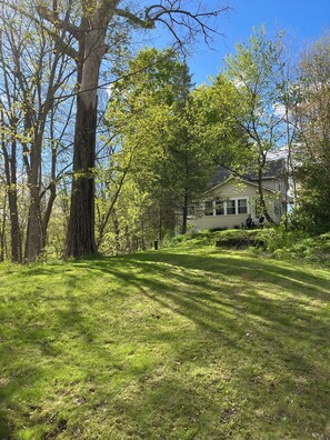 Property grounds - Pet-friendly. Renovated house. Built in 1890s. No neighbors in sight. (Chatham)