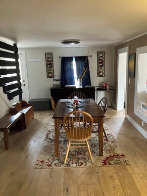 Dining - Pet-friendly. Renovated house. Built in 1890s. No neighbors in sight. (Chatham)