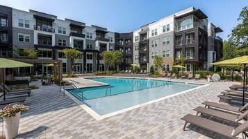 Seasonal outdoor pool
