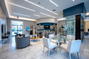 Business center - Landing Apartments - North Charlotte (Charlotte)