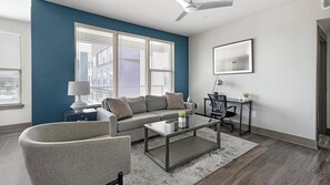 Apartment (2 Bedrooms) | Living area - Landing Apartments Near Eldridge/West Oaks (Houston)