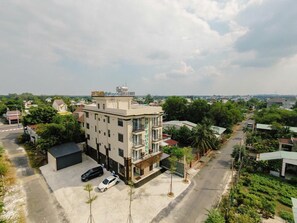 Majoituspaikan julkisivu