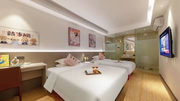 Superior-værelse med 2 enkeltsenge | Udsigt fra værelset