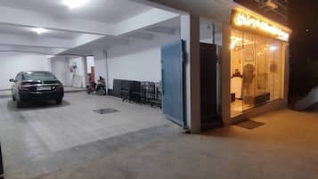 Fassade der Unterkunft