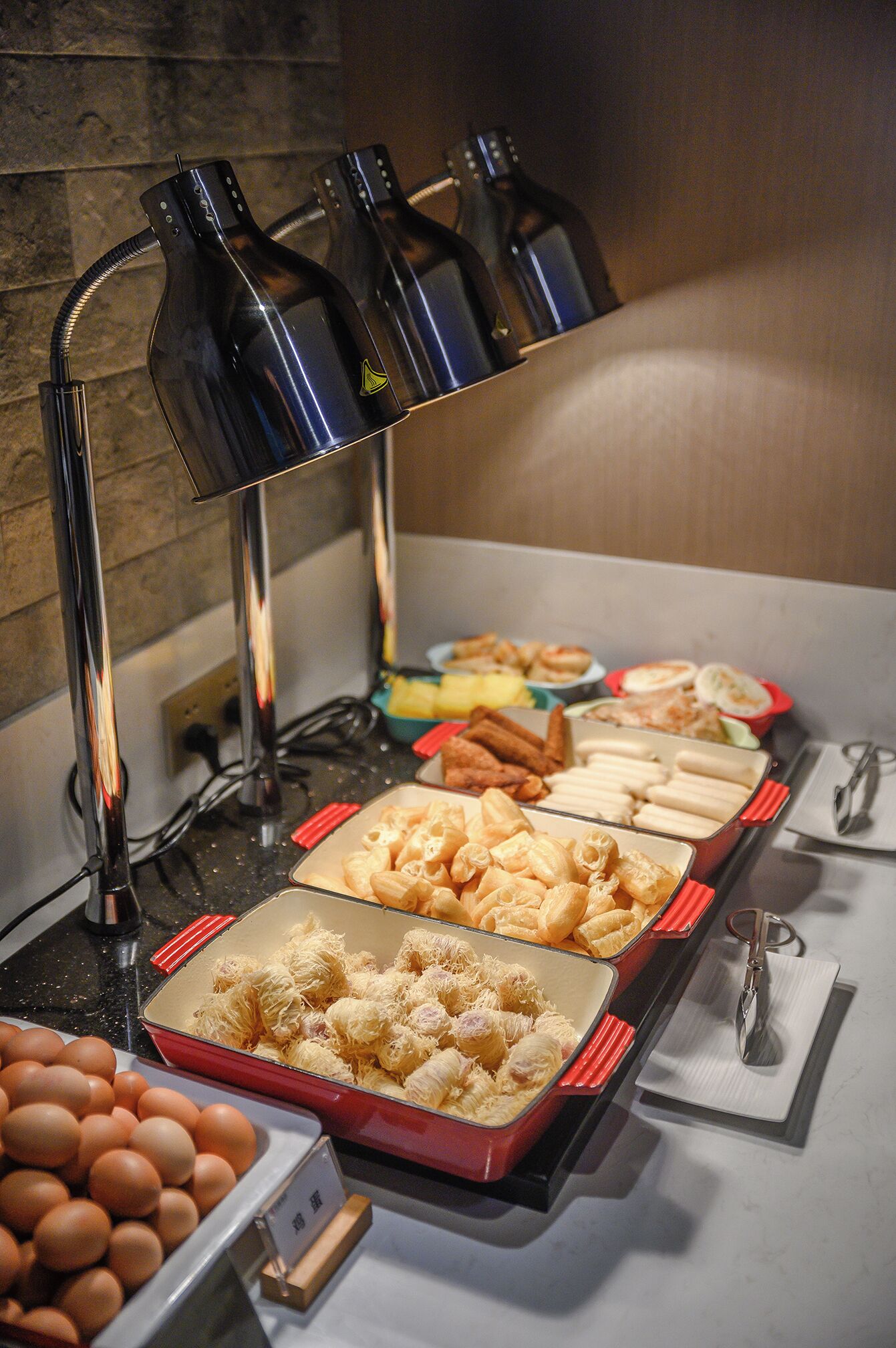 Petit déjeuner buffet compris tous les jours