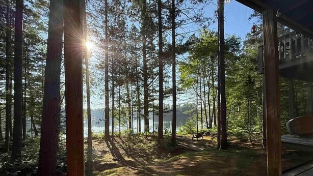 Terrace/patio - Lost on Purpose : Summer Memories Made Here | Cabin for 12 (Wetmore)