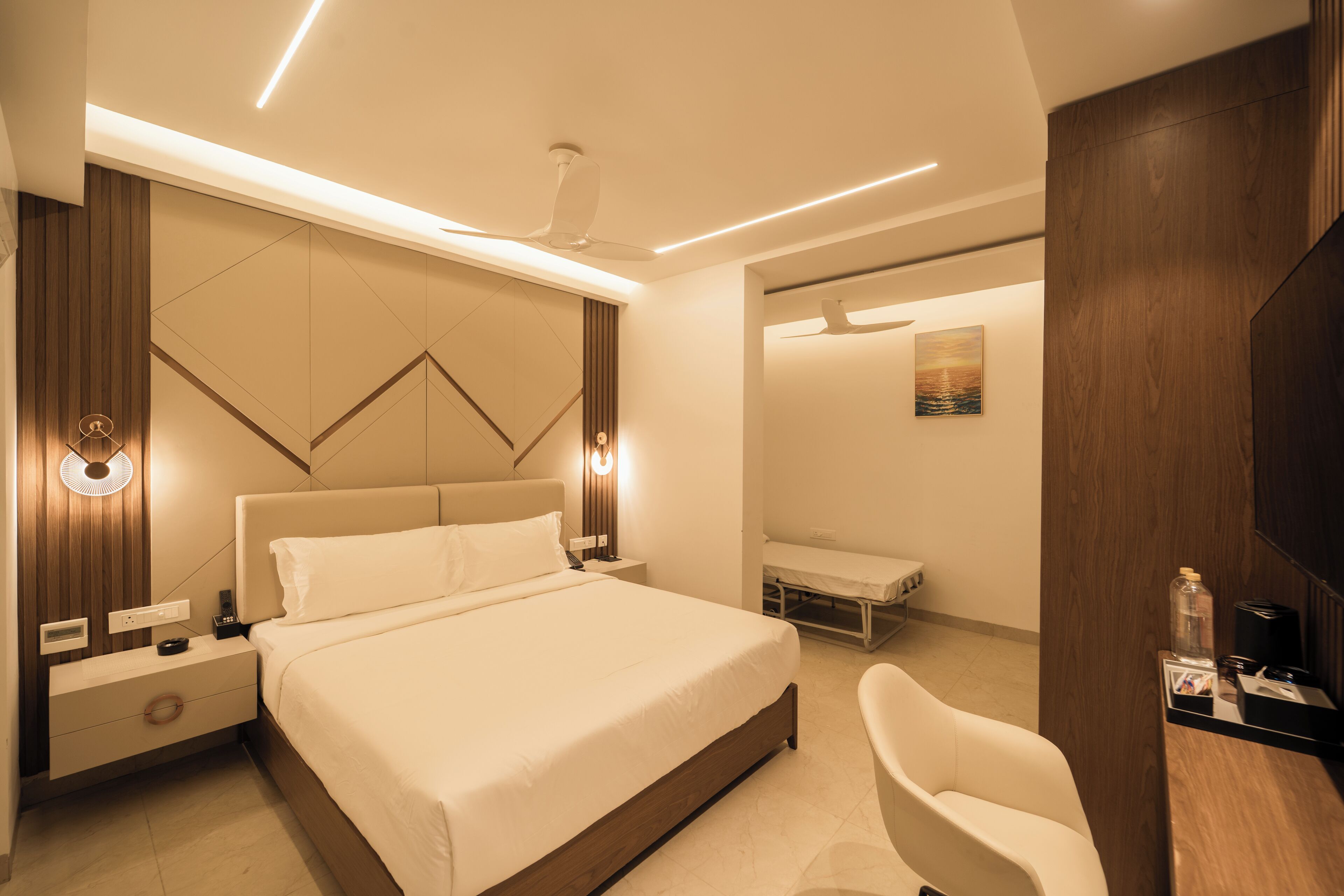 Habitación Deluxe doble | Escritorio, espacio para trabajar con un portátil, wifi gratis