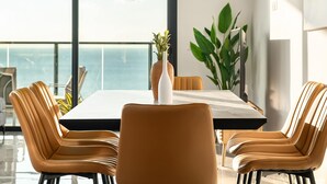 Dining - Prestige 4BR  Breathtaking Sea Views | Mamad (Bat Yam)
