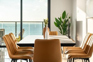Dining - Prestige 4BR  Breathtaking Sea Views | Mamad (Bat Yam)