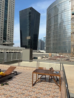 Terrace/patio - Unique 1 bed apart in Busines Bay close to dowtown (Dubai)
