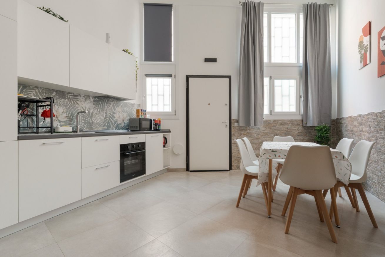 Fridge, microwave, dishwasher, toaster