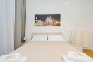 1 makuuhuone, ilmainen Wi-Fi, vuodevaatteet