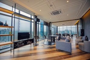 Sitzecke in der Lobby