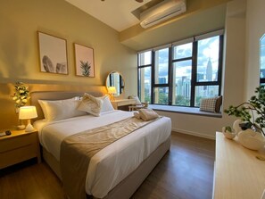 Design-Doppelzimmer | Schreibtisch, Bügeleisen/Bügelbrett, kostenloses WLAN