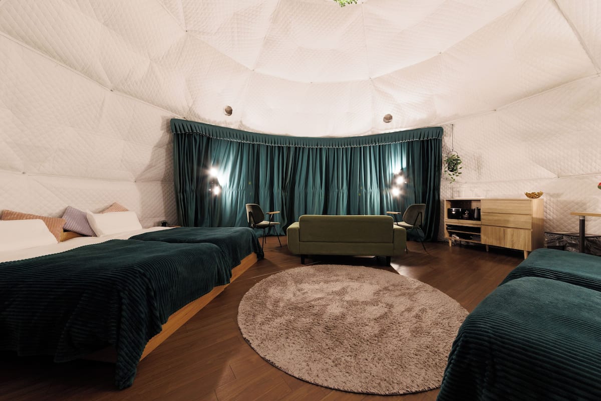 Tent, Patio, Mountain View | Blackout drapes