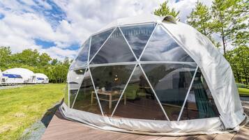 Tent, Patio, Mountain View | Outdoor dining