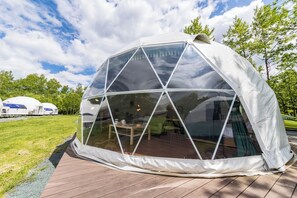 Tent, Patio, Mountain View | Tempat makan luar