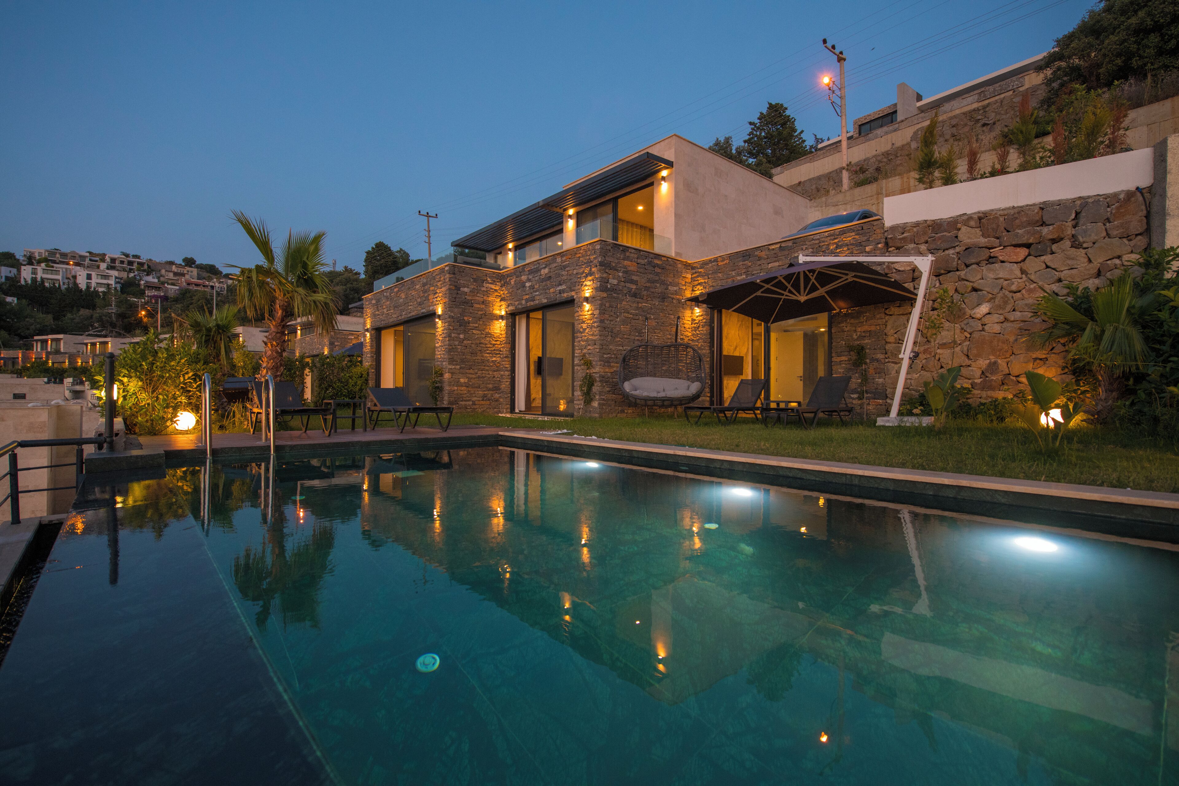 Majoituspaikan julkisivu