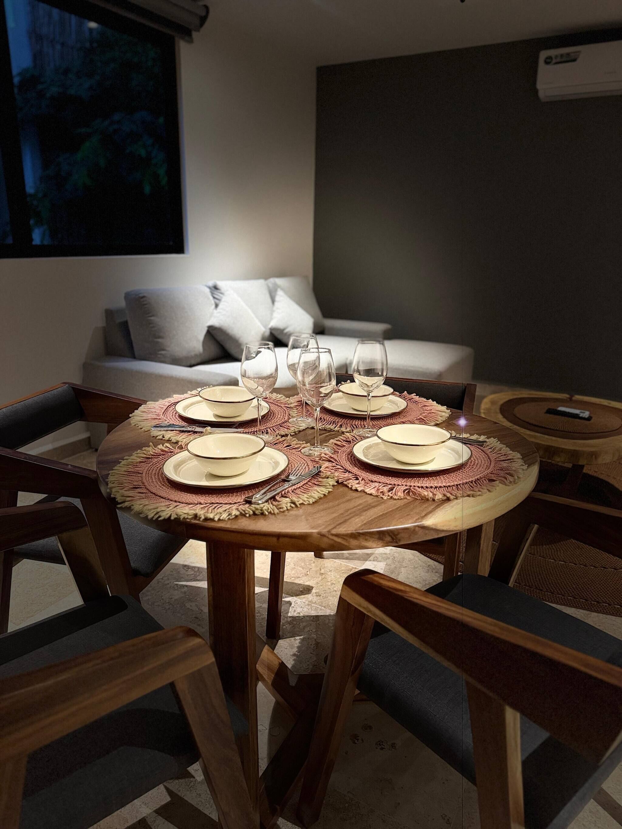 Departamento, 1 habitación | Comedor