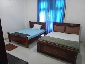 Apartemen Keluarga, pemandangan kebun