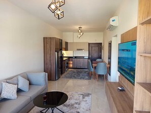 Smart TV - One Bed Room. Golf Heights.Sofa& Folding Bed chair (SHARM EL SHEIKH)